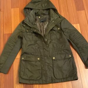 Olive Hooded Women's Jacket